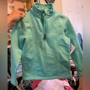 Lands End Teal Pull Over